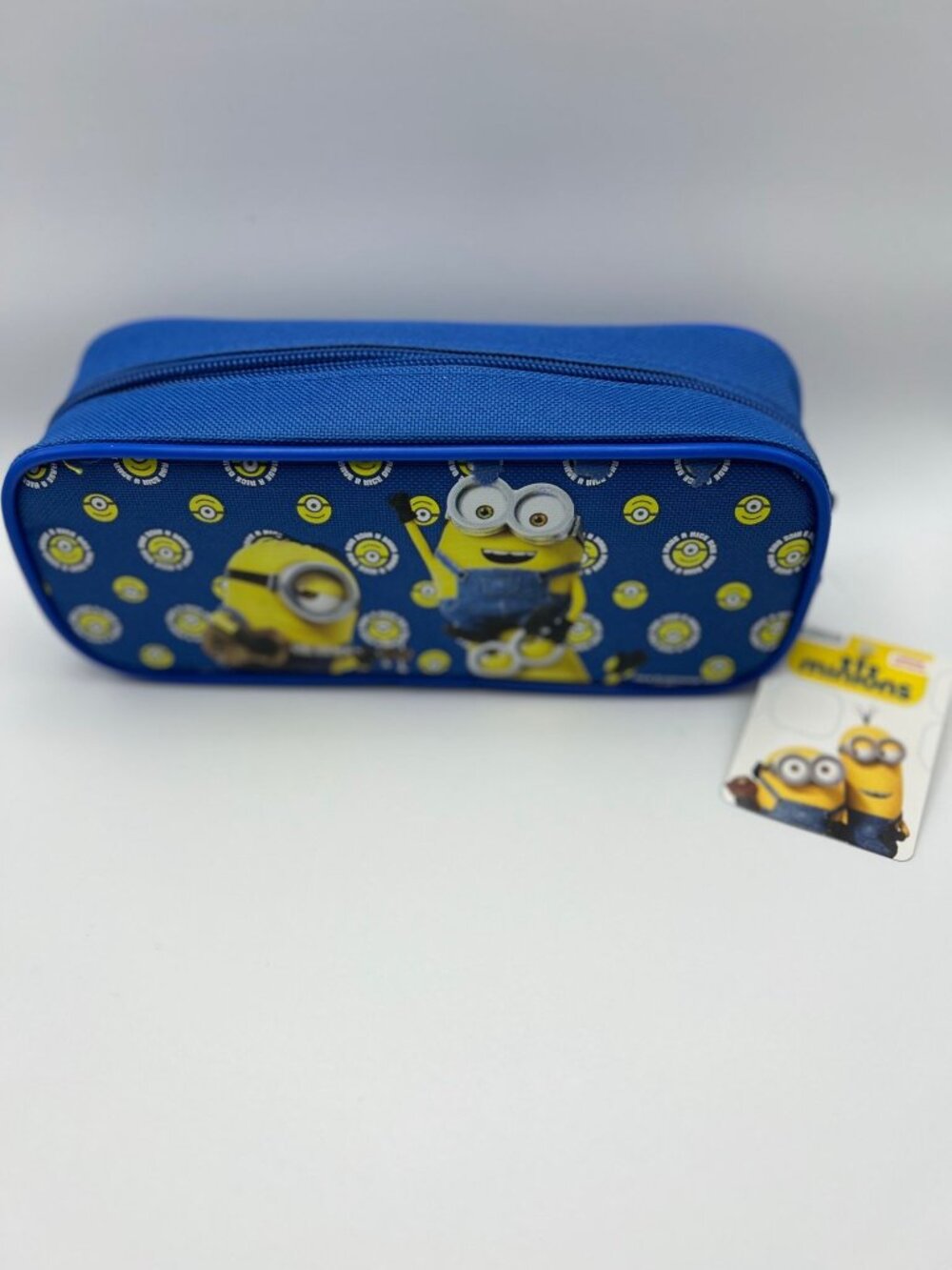 Minions Backpack Pencil Case & 2 Jumbo Coloring Books Set Kids School & Activity - Picture 4 of 5
